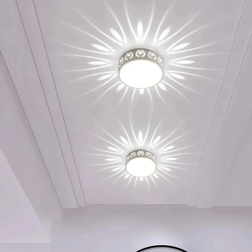 Ultra Slim Round LED Ceiling Light Fixture