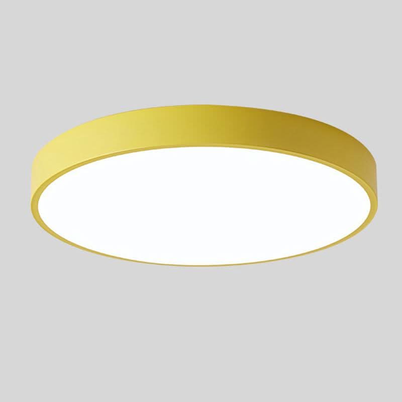 Minimal Wood LED Ceiling Light – Round Design, 23–30cm
