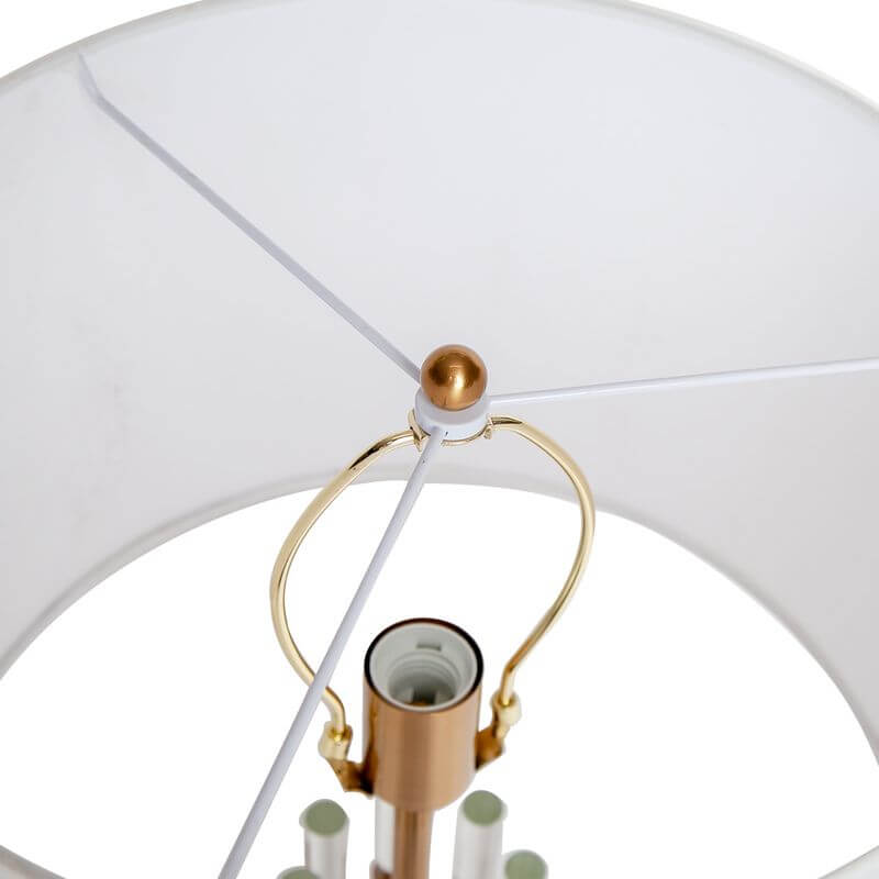 Arden Marble Brass Table Lamp 70cm