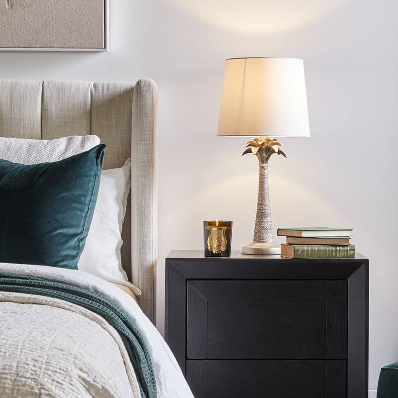 Miami Coastal Palm Tree Table Lamp 63cm