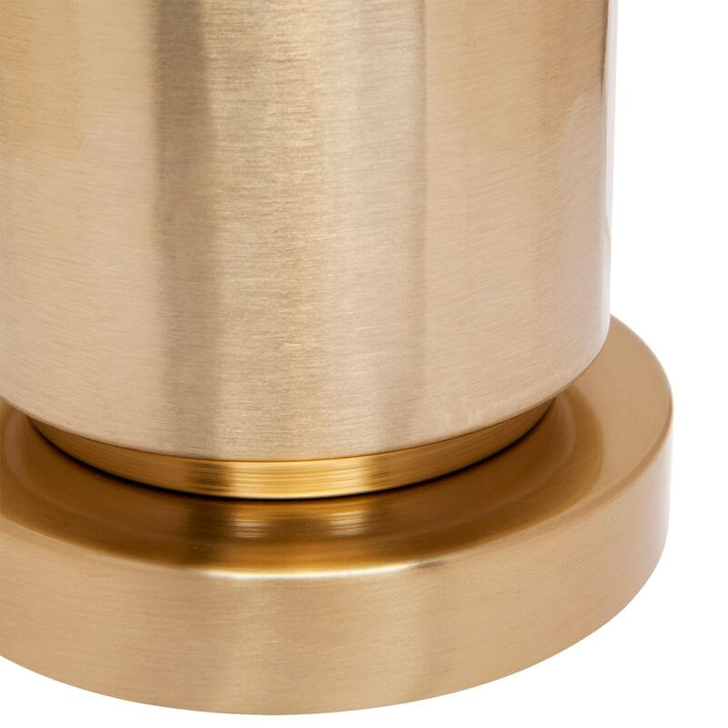 Brixton Brushed Gold Table Lamp 68cm