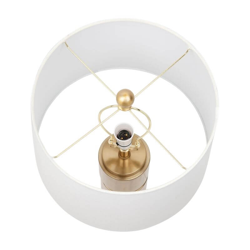 Oxford Brushed Gold Table Lamp 68cm