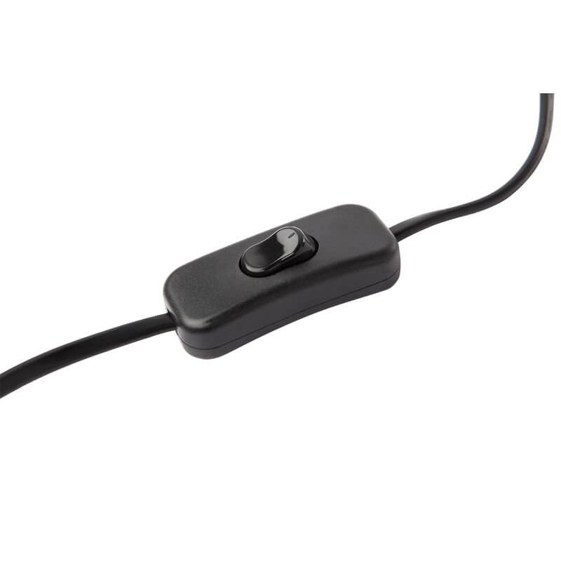 Langley Pineapple Glass Table Lamp 66cm