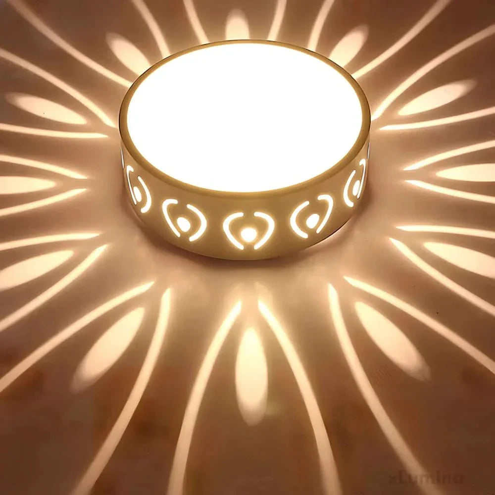Ultra Slim Round LED Ceiling Light Fixture