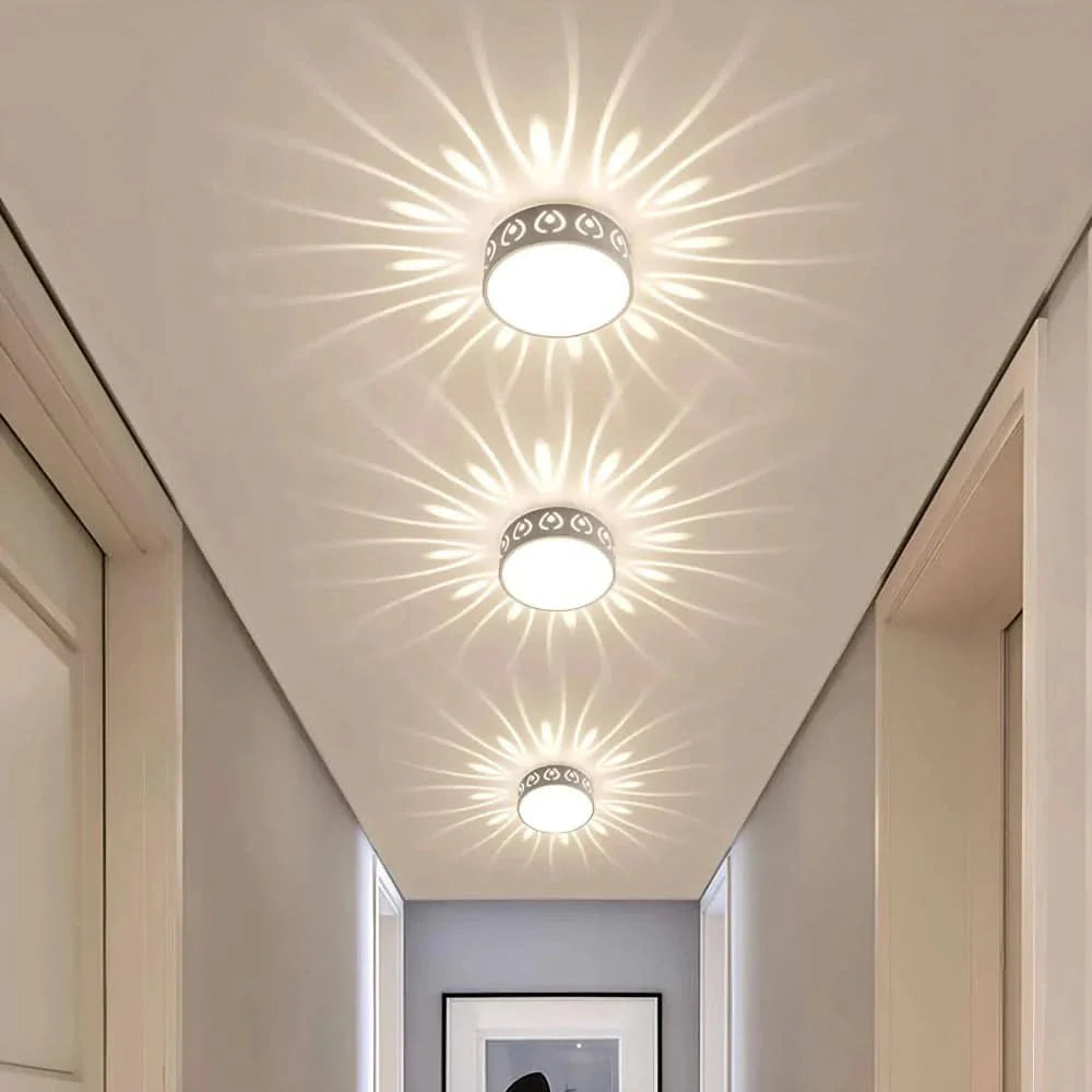 Ultra Slim Round LED Ceiling Light Fixture