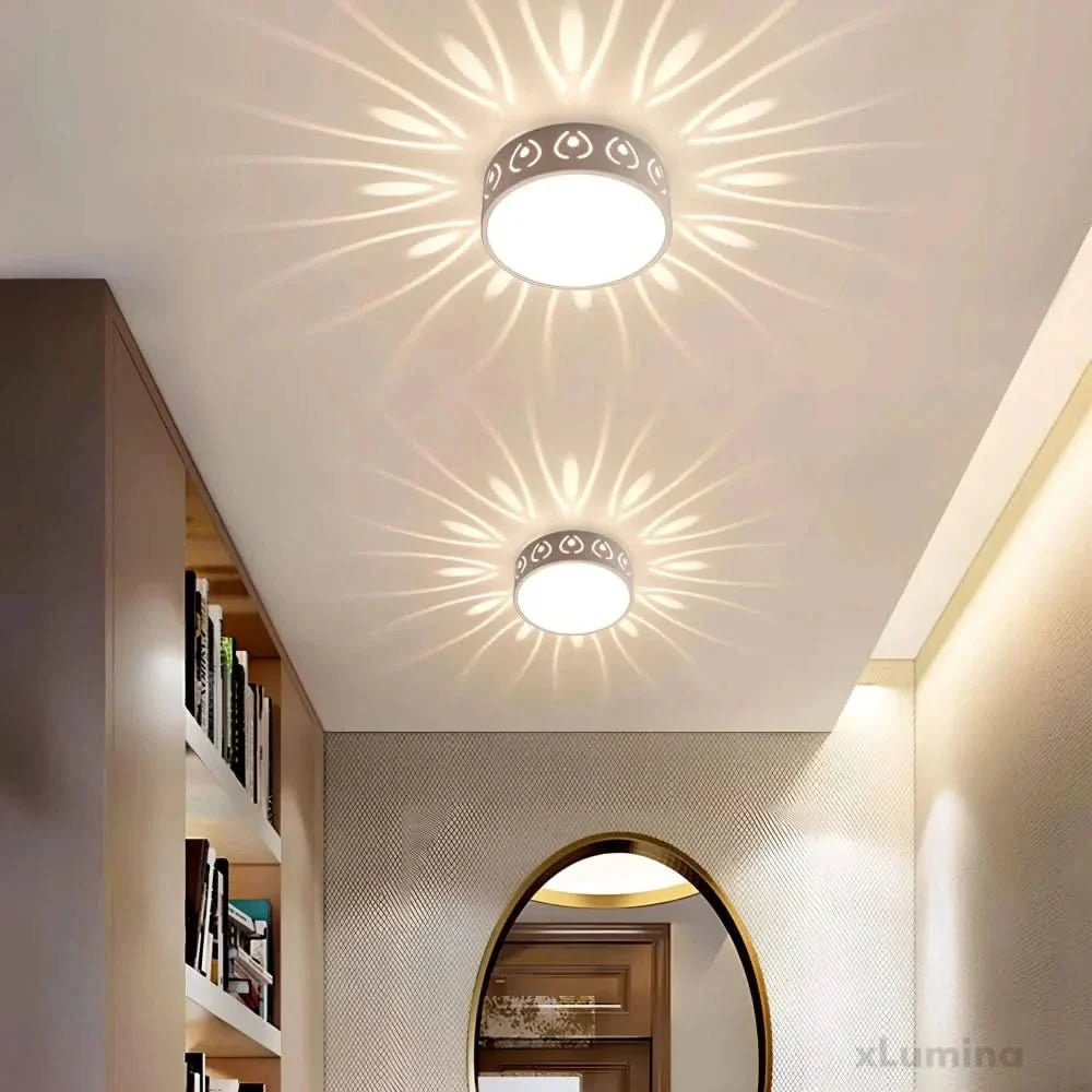 Ultra Slim Round LED Ceiling Light Fixture