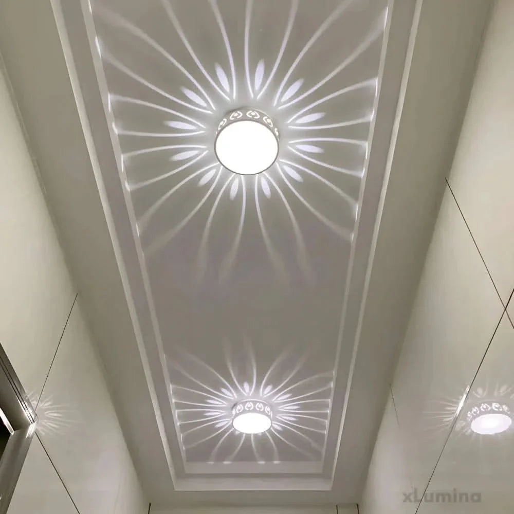 Ultra Slim Round LED Ceiling Light Fixture