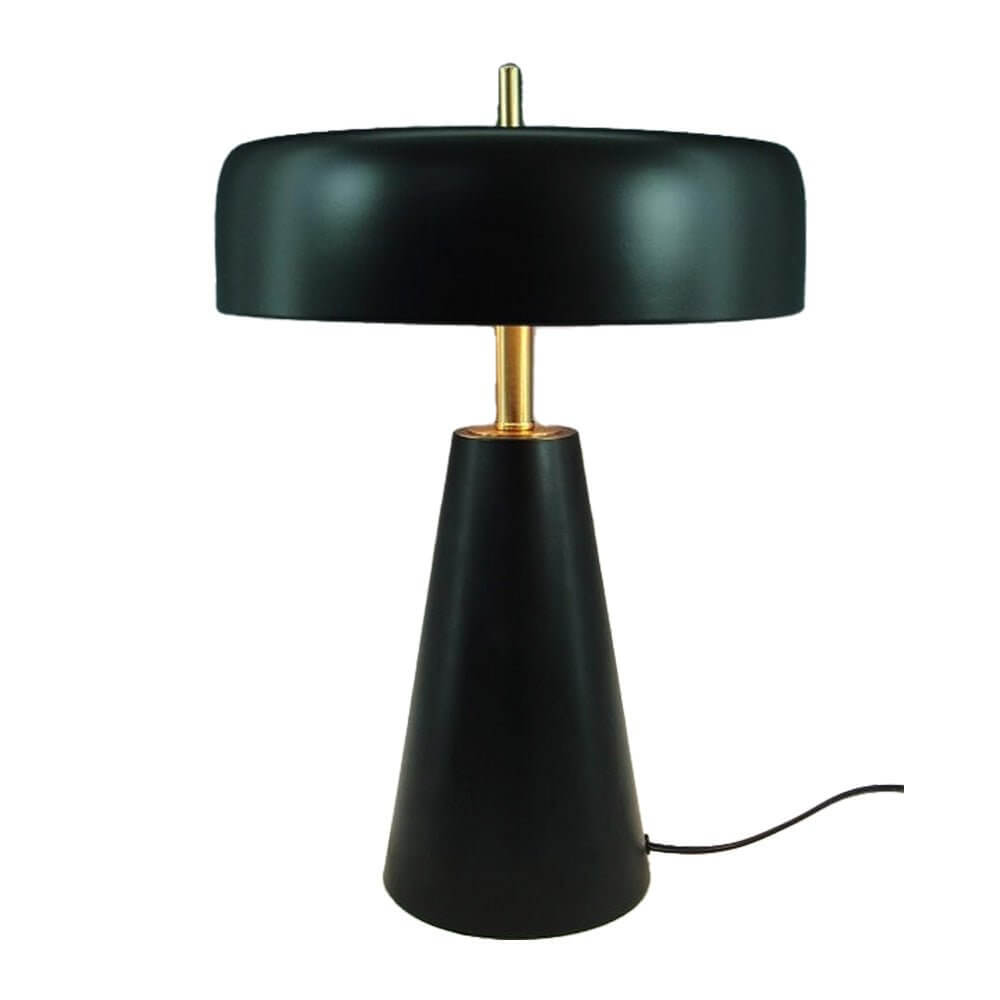 Celeste Modern Flat Mushroom Table Lamp 43cm