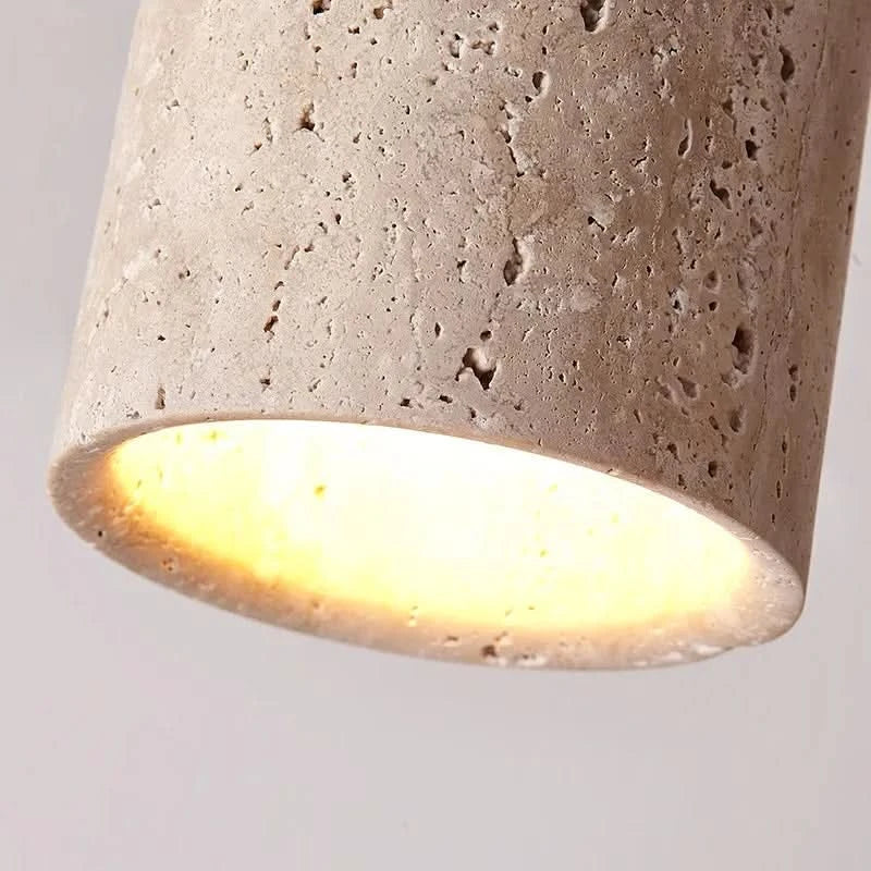 Recessed Travertine LED Ceiling Light