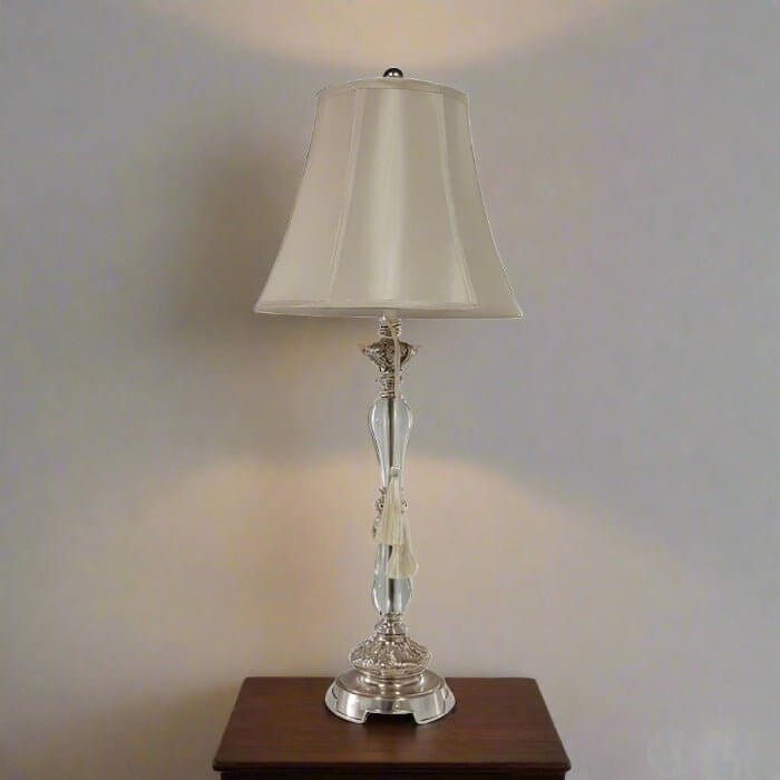 Felicienne Champagne Silver Table Lamp 110cm