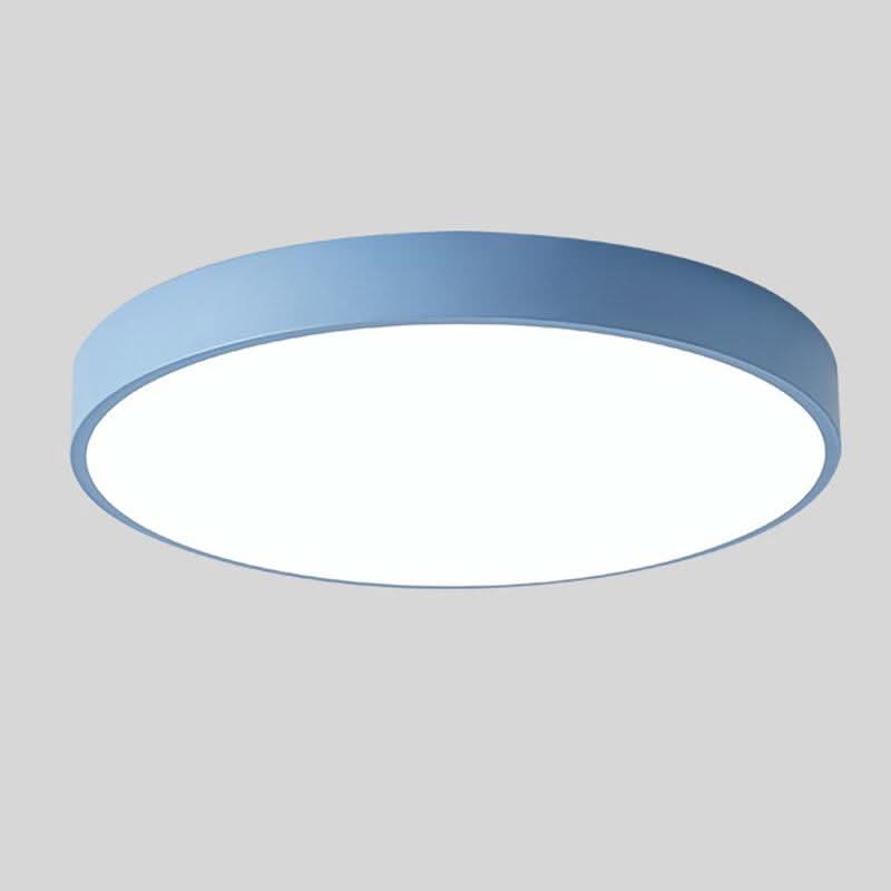 Minimal Wood LED Ceiling Light – Round Design, 23–30cm